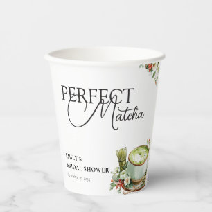 Sie fand ihre perfekte Matcha-Brautparty Pappbecher