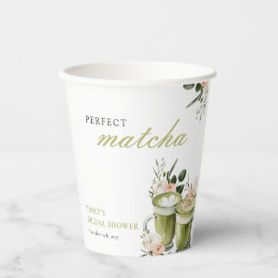 Sie fand ihre perfekte Matcha-Brautparty Pappbecher