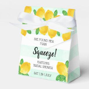 Sie fand ihren Hauptlemon Brautparty Geschenkschachtel