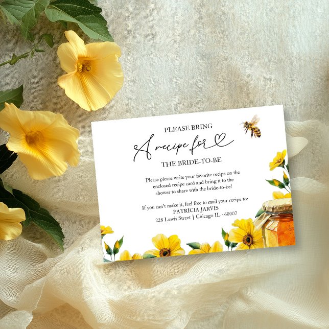 Sie fand ihren Honey Brautparty Recipe Anfrage Einladung (Von Creator hochgeladen)