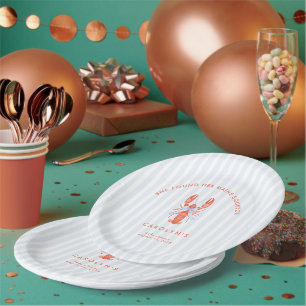 Sie fand ihren Maine Squeeze Coastal Lobster  Pappteller