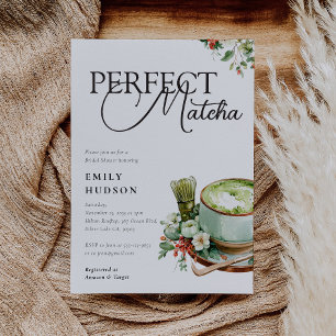 Sie fand ihren perfekten Matcha-Junggesellinnenabs Einladung