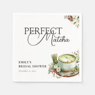 Sie fand ihren perfekten Matcha-Junggesellinnenabs Serviette