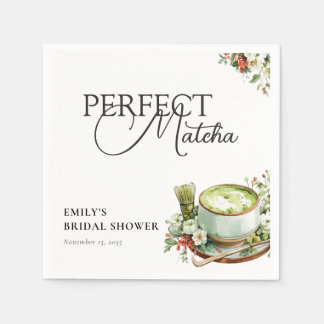Sie fand ihren perfekten Matcha-Junggesellinnenabs Serviette