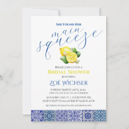 Sie fand ihren wichtigsten Squeeze Brautparty Einl Einladung