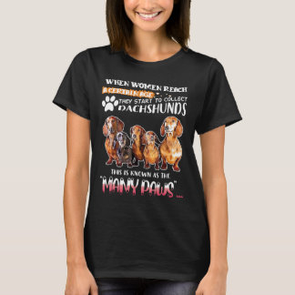 Sie fangen an, Dackel-Hundeshirt zu sammeln T-Shirt