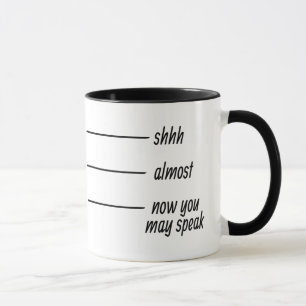 Sie.....Fast ......Jetzt sprechen Tasse