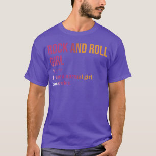 Sie Feminismus Rock N Roll Familie T-Shirt