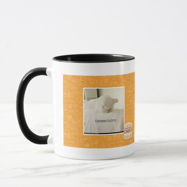sie finden nie meh hier tasse (Links)