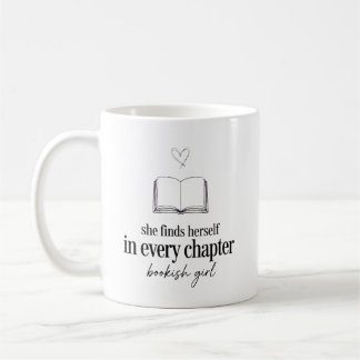 Sie findet sich in jedem Kapitel Bookish Open Bo Kaffeetasse