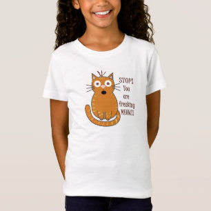Sie flippen Meowt aus!  Tierwortspiel-T-Shirt T-Shirt