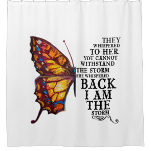 Sie flüstern ihr, Sie können nicht widerstehen Duschvorhang