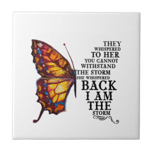 Sie flüstern ihr, Sie können nicht widerstehen Fliese