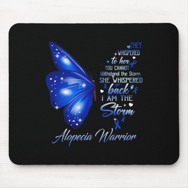 Sie flüstern ihr zu, dass ihr den Sto nicht aushal Mousepad (Vorne)