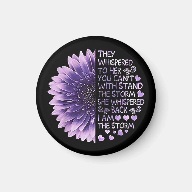 Sie flüsterten ihr zu, dass ihr den Sto nicht steh Magnet (Vorne)