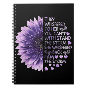 Sie flüsterten ihr zu, dass ihr den Sto nicht steh Notizblock