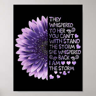 Sie flüsterten ihr zu, dass ihr den Sto nicht steh Poster