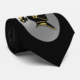 SIE FÜGEN FOTO ODER TEXT-KRAWATTE HINZU.-SCHWARZ-K KRAWATTE