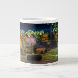 "Sie fühlte sich verbunden."Tasse Jumbo-Tasse