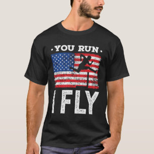 Sie führen I Fly Hurdles Track und Field T-Shirt