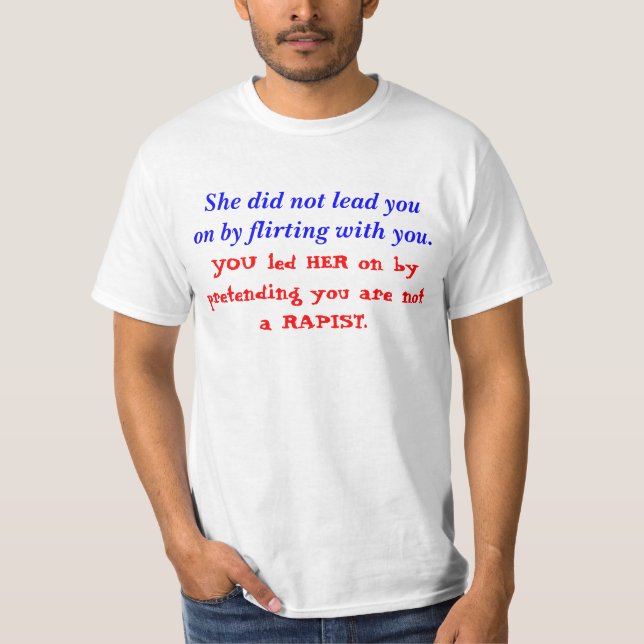 SIE führten SIE an T-Shirt (Vorderseite)