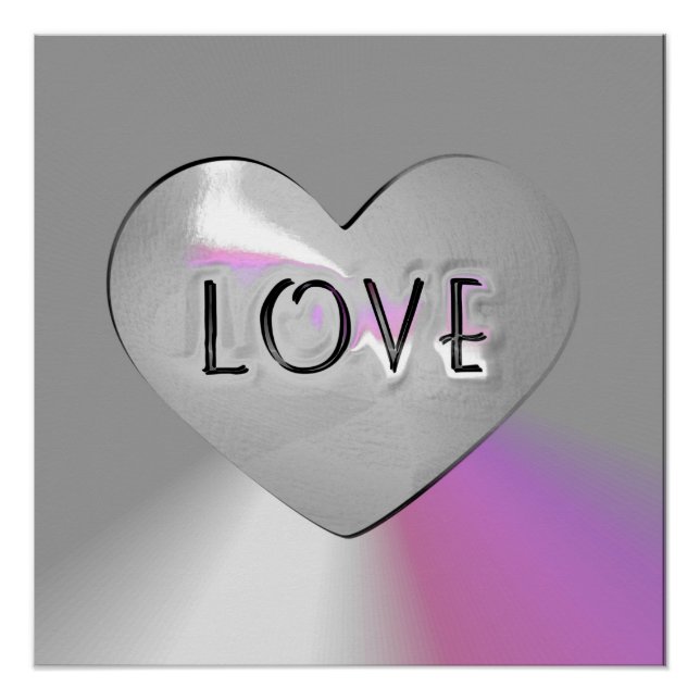 Sie füllen mein Herz mit Liebe Poster (Vorderseite)