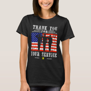 Sie für Ihre Dienste Patriotic - Veterans Day for T-Shirt