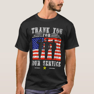Sie für Ihre Dienste Patriotic - Veterans Day for T-Shirt