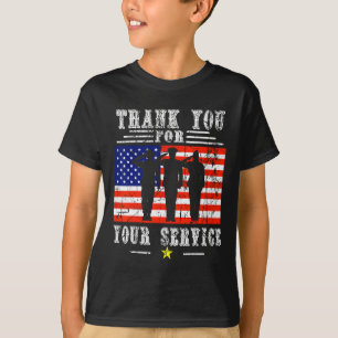Sie für Ihre Dienste Patriotic - Veterans Day for T-Shirt