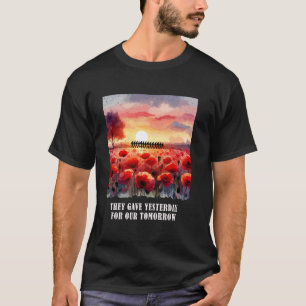 Sie gaben gestern für unser Morgen Memorial Day T-Shirt