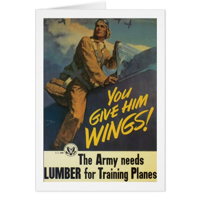 Sie geben ihm Flügel! (Vorne)