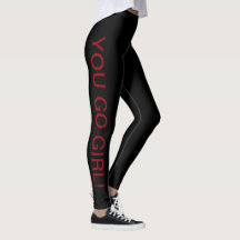 Sie gehen Mädchen! Leggings