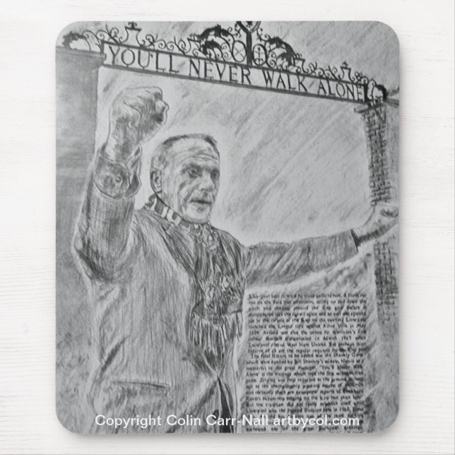 Sie gehen nie alleinMousepad Colin Carr-Nall Mousepad (Vorne)