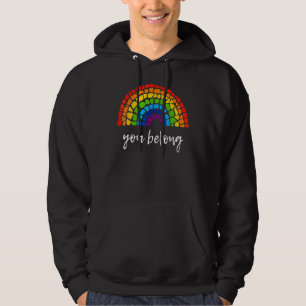 Sie gehören Lgbtq+ Rainbow Gay Pride Hoodie