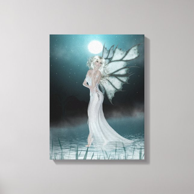 Sie geht auf gepanzerten Leinwand (Vorderseite)