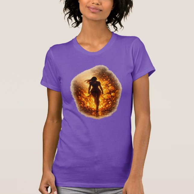 Sie geht durch das Feuer T-Shirt (Vorderseite)