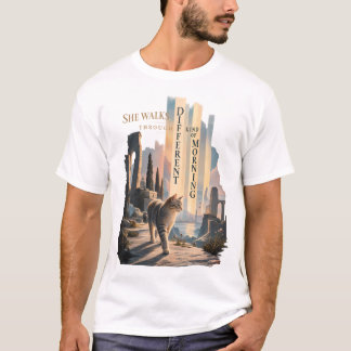 Sie geht durch eine andere Art von Morgen Dichteri T-Shirt