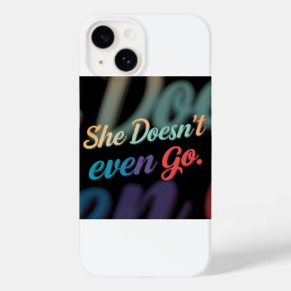 Sie geht nicht einmal Case-Mate iPhone 14 hülle