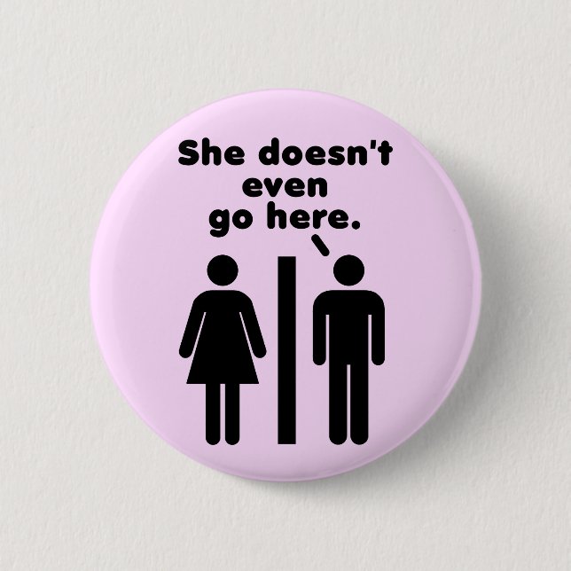 Sie geht nicht einmal hier button (Vorderseite)