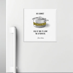 Sie gekocht lustige Personalisierte Küche Magnet