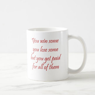 Sie gewinnen einiges, das Sie irgendeine Kaffeetasse