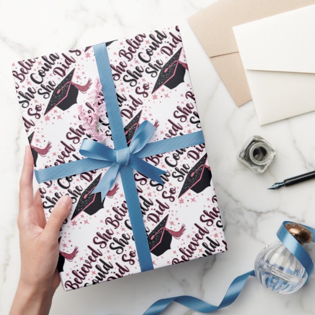 Sie glaubte, dass sie das tun könne geschenkpapier (Schenken)