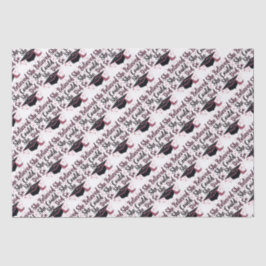 Sie glaubte, dass sie das tun könne seidenpapier