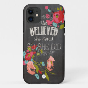 Sie glaubte, dass sie könnte, also sie tat Case-Mate iPhone hülle