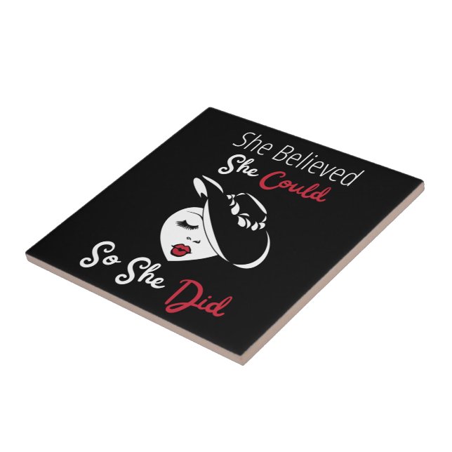 Sie glaubte, sie könne also Keramik spielen Fliese (Seite)