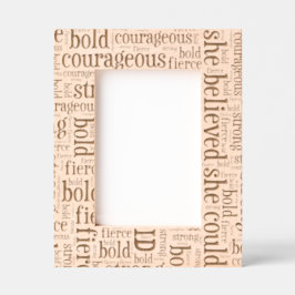 Sie glaubte, sie könne den modernen Inspirierend A Geätzte Rahmen