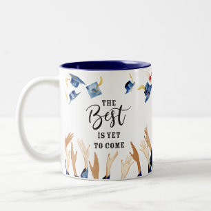 Sie glaubte, sie könne Personalisiert Abschluss Co Zweifarbige Tasse