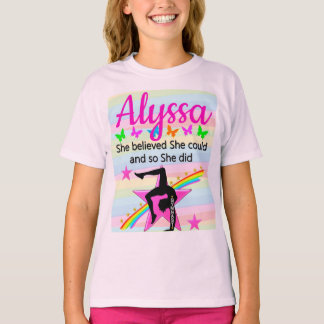 SIE GLAUBTE, SIE KÖNNTE GYMNAST DESIGN T-Shirt