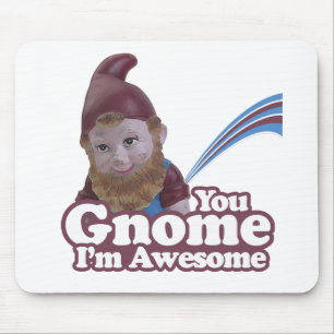 Sie Gnome bin ich fantastisch Mousepad