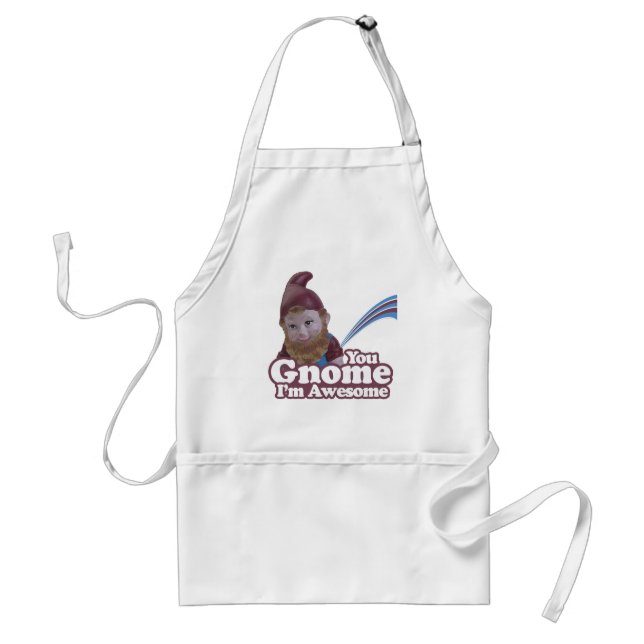 Sie Gnome bin ich fantastisch Schürze (Vorne)